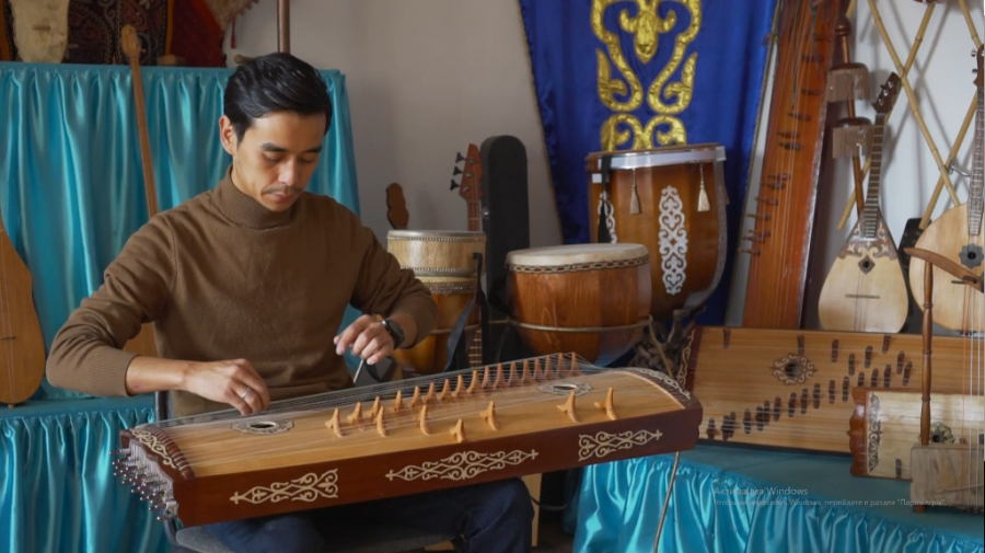 Как изготовить музыкальный инструмент «Жетыген»?