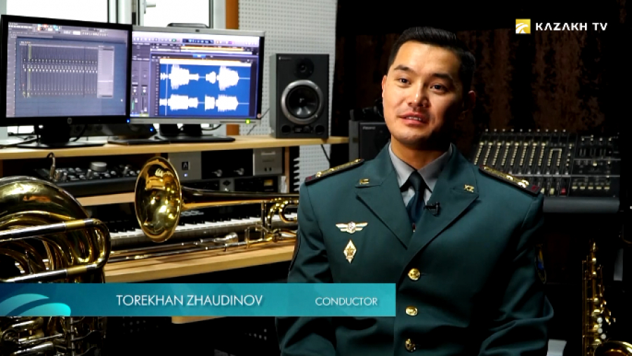 Торехан Жаудинов. Молодой дирижер военного оркестра