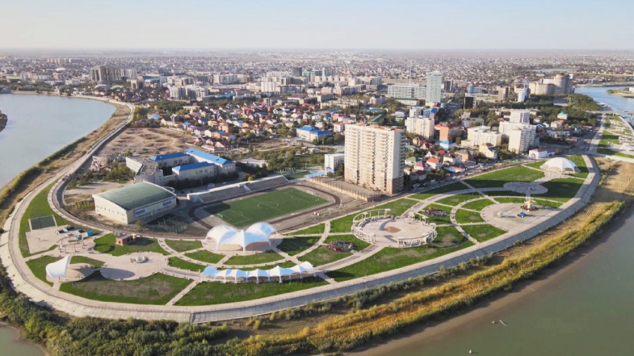 Атырау - нефтяная столица Казахстана