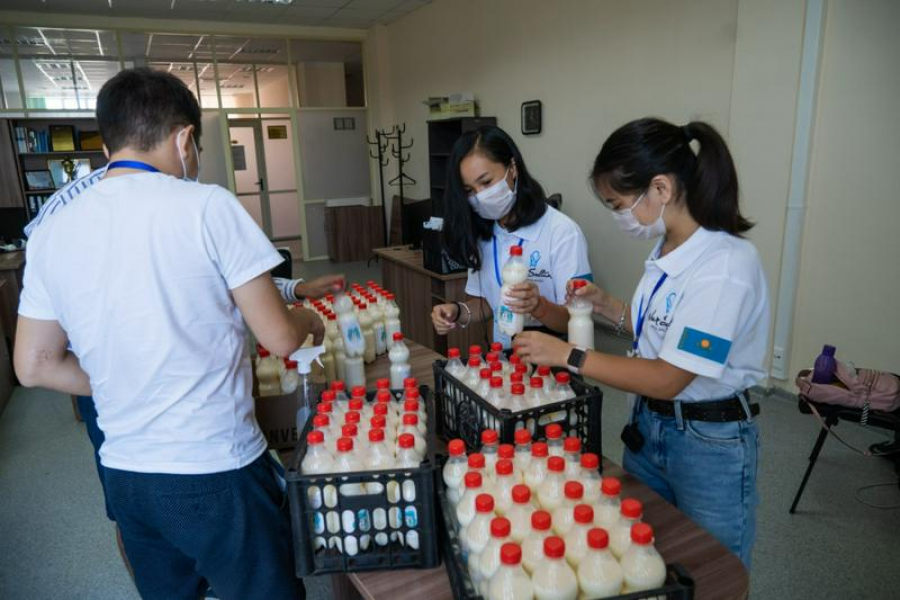 Елордалық еріктілер Нұр-Сұлтанның 50 мың тұрғынына көмек көрсетті